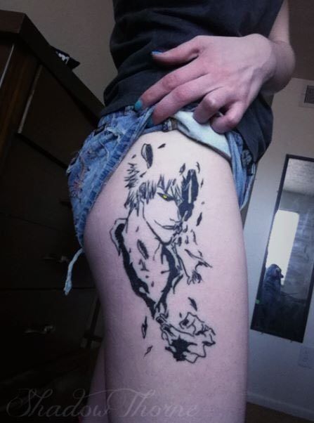 Ichigo Tattoo, Japanese Forearm Tattoo, Bleach Tattoo, Comic Book Tattoo, Believe Tattoos, Bleach Anime Ichigo, Dope Tattoos For Women, Body Is A Temple, Bleach (anime)