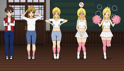 Rule 63, Plus Size Romper, Avatar Characters, Cute Stories, Scott Pilgrim, Anime Chibi, Self Portrait, Anime Funny, Cheerleading