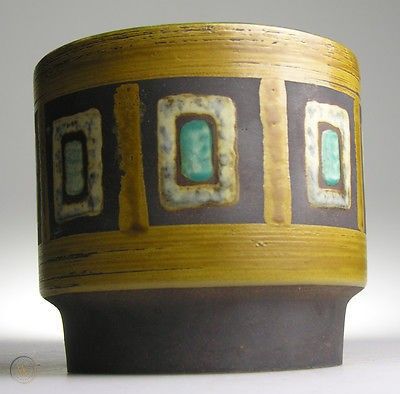 70s Plant Pot, 70s Pottery, Mcm Ceramics, West German Pottery Mid Century, Mcm Pottery, 60s Decor, Retro Vase, Modern Vases, German Ceramics