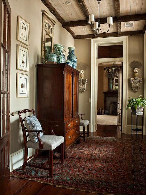 English Country Decor, English Decor, Foyer Decorating, English Country House, Ideas Living, Residential Architecture, Traditional Decor, Home Fashion, Traditional House