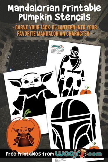 Mandalorian Pumpkin Stencil, Yoda Pumpkin Stencil, Mandalorian Pumpkin Carving, Mandalorian Pumpkin, Disney Decor Diy, Pumpkin Carving Stencil, Printable Pumpkin Stencils, Pumpkin Stencils Free, Pumpkin Carving Tools