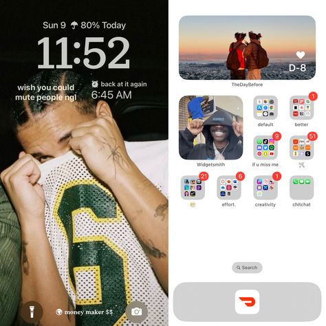 Home Screen Set Up Iphone, Iphone 11 Home Screen Layout Ideas, Iphone Layout Lockscreen, Iphone 15 Home Screen Ideas, Iphone 11 Home Screen, Iphone Wallpaper Layout, Iphone Set Up Ideas Homescreen, Egirl Photos Ideas, Phone Obsession