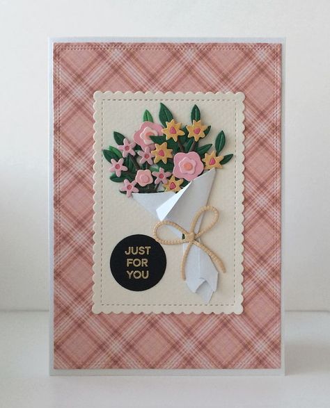 Mothers Day Cards Craft, Handmade Greeting Card Designs, Sizzix Cards, Apple Season, Leaf Cards, Embossed Cards, Fancy Fold Cards, Marianne Design, Birthday Cards Diy