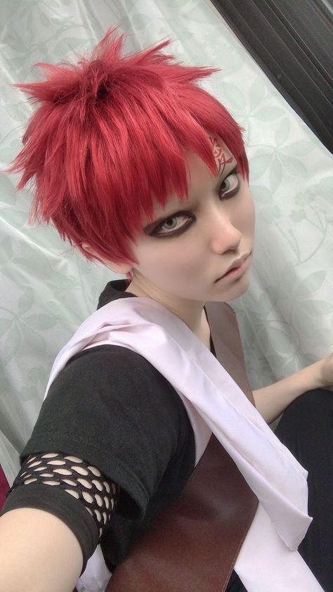 Gara Cosplay, Cosplay Killua, Gaara X Naruto, Ash Costume, Gaara Cosplay, Naruto Gaara, Naruto Cosplay, Naruto And Sasuke, Anime Naruto