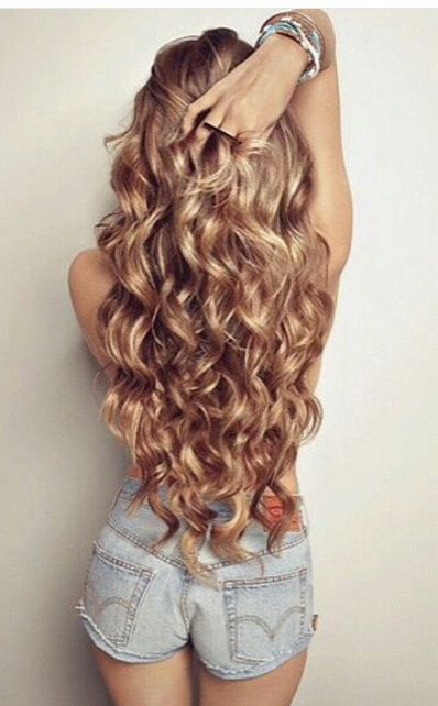 Hair goals? Well we can help you achieve that with the help of Remy Clips chip-in Hair Extensions! With new thick hair from top to end! Come visit us at www.remyclips.com for our big Labor Day Super Sale!!! Hair Without Heat, Long Curly Hair, Long Curly, Hair Dos, Gorgeous Hair, Hair Day, Pretty Hairstyles, Wavy Hair, Hair Goals