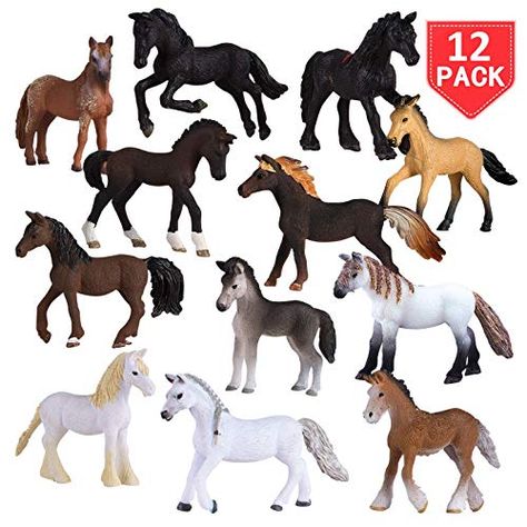 Bryer Horses, Miniature Horses, Horse Crafts, Miniature Horse, Toy Horse, Breyer Horses, Horse Figurine, Clydesdale, Gift Pack