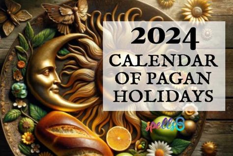 Wicca Holidays, Pagan Wheel Of The Year, Celtic Calendar, Witches Wheel, Pagan Calendar, Pagan Holidays, Pagan Yule, Wiccan Sabbats, Grimoire Pages