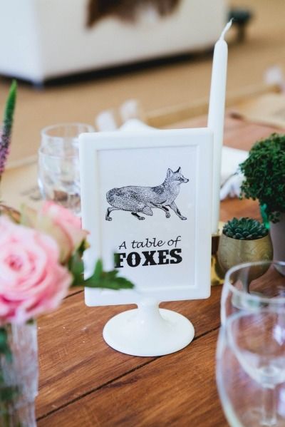 Animal themed country wedding in the UK: http://www.stylemepretty.com/2014/07/09/animal-themed-country-wedding-in-the-united-kingdom/ | Photography: http://www.brittspring.com/ Country Wedding Pictures, Table Markers, Auckland Wedding, Zoo Wedding, Wedding Table Names, Gettin Hitched, Ikea Frames, Table Names, Woodland Wedding