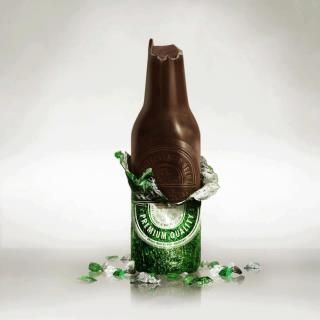 Chocolate heineken/ perfect for adult easter basket Funny Easter Pictures, Chocolate Beer, Beer Ad, Publicidad Creativa, Easter Pictures, Easter Inspiration, Best Ads, Easter Humor, Print Advertising