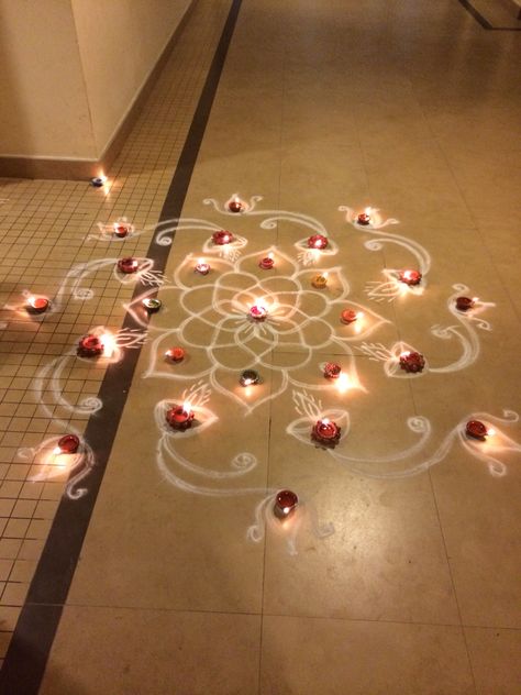 Karthigai Deepam Decoration, Karthigai Deepam, Traditional Decor, Tree Skirts, Diwali, Christmas Tree Skirt, Christmas Tree, Holiday Decor, Christmas