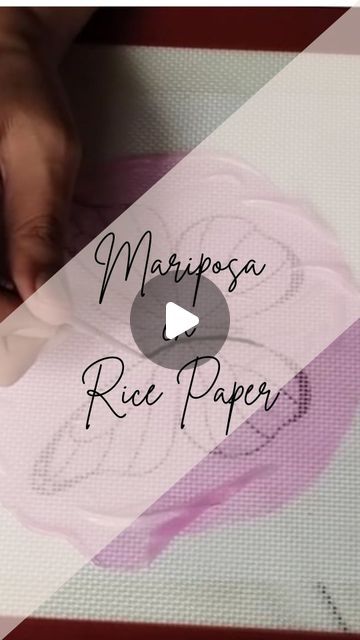 Butterfly Rice Paper, Rice Paper Butterfly Cake, Rice Paper Butterfly, Paper Dragonfly, Paper Dragonflies, How To Make Butterfly, Sweet Tables, Butterfly Cakes, Paper Butterfly