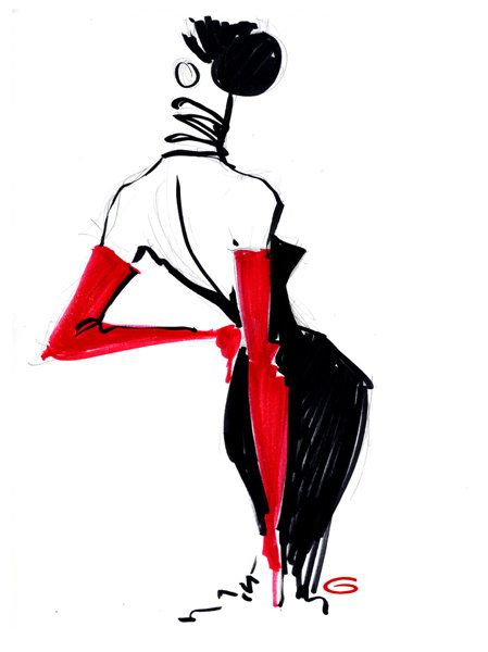 Rene Gruau, Fashion Drawings, Fashion Sketchbook, Fashion Illustration Sketches, Fashion Figures, Fashion Sketch, Fashion Art Illustration, Fashion Design Drawings, Fashion Design Sketches