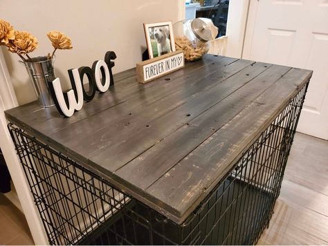 Farmhouse Dog Kennel, Dog Crate Table, Dog Kennel Cover, Dog Crate Cover, Dog Kennel Furniture, Kennel Cover, Crate Table, Crate Cover, Dog Crate Furniture