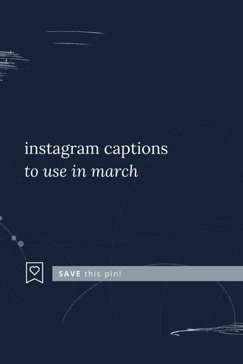 We’re already rolling into Month THREE of 2022 and you’re on the search for top-notch Instagram captions to use in March. Hey, don’t worry — we have got you covered! And since St. Patrick’s Day is this month, we’ve included a few extra captions… guess it’s your lucky day! 🍀 SAVE THIS PIN to recycle these caption templates month after month! March Captions, Lucky Day, Instagram Captions, The Search, St Patrick, Instagram