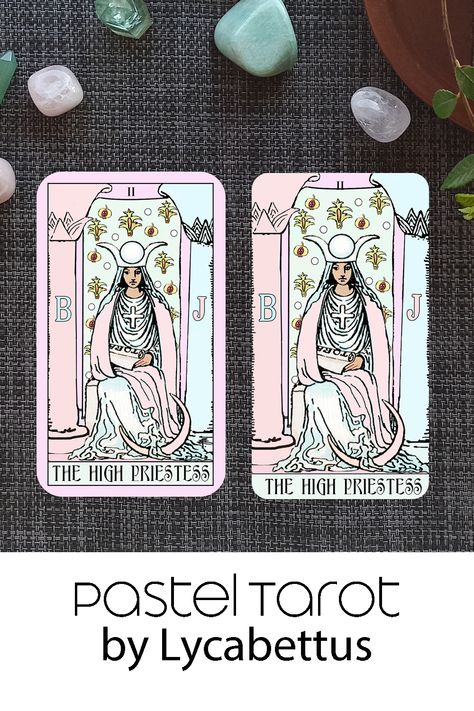 The High Priestess Tarot Card, Priestess Tarot Card, The High Priestess Tarot, High Priestess Tarot, Rider Waite Tarot Decks, Tarot Gifts, The High Priestess, Rider Waite Tarot, High Priestess