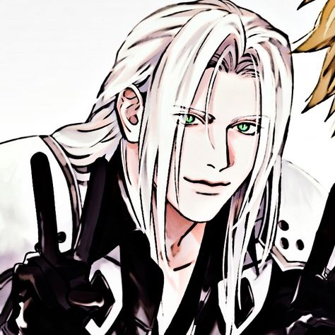 Final Fantasy Sephiroth Icon, Cloud And Sephiroth Matching Icons, Sephiroth Pfp, Sephiroth And Cloud, Cloud X Sephiroth, Sephiroth Icon, Cloud And Sephiroth, Sephiroth X Cloud, Sephiroth Fanart