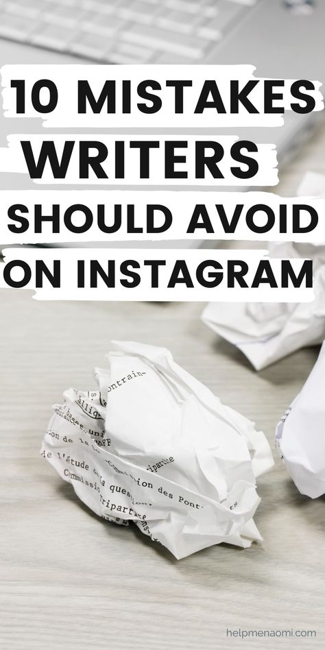 While Instagram might seem like an easy enough platform to master on the surface, you'll want to avoid these ten major Instagram mistakes if you want to use it successfully. Don't forget to repin this for later!! // social media marketing for writers // Instagram marketing for freelance writers // get paid to write // make money writing // legitimate work from home jobs // using Instagram to gain clients // can Instagram work for writers // using Instagram as B2B Writer Instagram Post Ideas, Instagram For Writers, Writer Instagram Feed Ideas, Writer Social Media, Bio For Writers On Instagram, Writergram Post Ideas, Writer Instagram Feed, Instagram Theme Layout, Writer Instagram