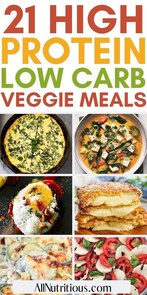 Vegetarian Low Carb Meals, High Protein Low Carb Vegetarian Recipes, Low Carb High Protein Vegetarian Recipes, Protein Instant Pot Recipes, Low Carb Vegetarian Meals, High Protein Instant Pot Recipes, Vegetarian Low Carb, High Protein Low Carb Diet, Low Carb High Protein