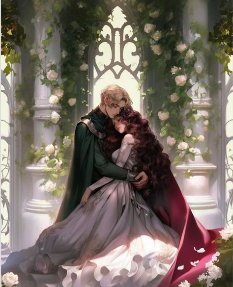 Fantasy Romance Art, Unexpected Love, Spill The Tea, Fantasy Couples, Princess Pictures, Romance Art, Famous Couples, Fantasy Aesthetic, Romantic Art