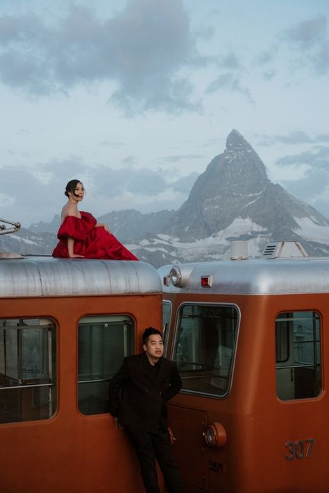 Zermatt Switzerland Pre-Wedding Photos | Lors and Eugene | Modern Destination Wedding Photographer - Philippines Modern Destination Wedding, Zermatt Switzerland, Zermatt, Engagement Sessions, Pre Wedding Photos, Cebu, Destination Wedding Photographer, Pre Wedding, Engagement Session