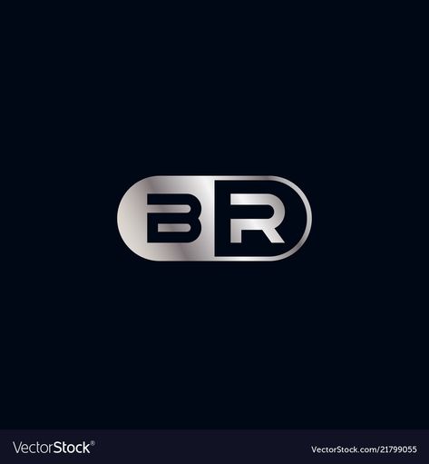 Br Logo Design, Br Logo, Hd Logo, Initial Letter, Initial Letters, Dark Wallpaper, Design Vector, Audi Logo, Logo Templates