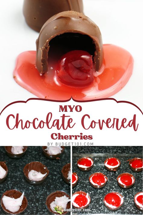 Boozy Chocolate Covered Cherries, Chocolate Covered Cherries Liquid Center, Homemade Chocolate Covered Cherries, Chocolate Covered Cherries Recipe, Nougat Recipe, Boozy Chocolate, Cherry Cordial, Berry Recipes, Bakers Chocolate