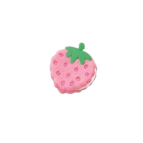 Pink Strawberry, Green, Pink