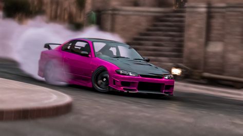 Electro pink Nissan silvia S15 picture by exceed #s15 #s15silvia #nissans15silvia #jdm #carphotography #cars #fh5photography #fh5 #forzahorizon5 #carwallpapers #wallpaper #jdmasthetic #forzahorizon5cardesigns Nissan Silvia S15 Wallpapers Pc, Pink Nissan Silvia, Jdm Cars Wallpapers Pc, Pink Nissan, Nissan S15, Nissan Silvia S15, Wallpapers Pc, Car Dream, Silvia S15