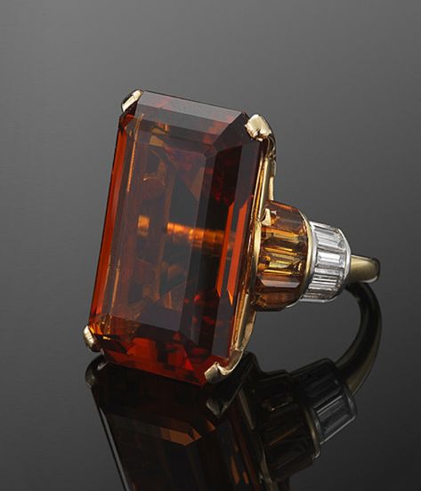 Feels Like Fall, Fred Leighton, Retro Cocktail, Citrine Jewelry, Retro Jewelry, Citrine Ring, Deco Jewelry, Bling Rings, Art Deco Jewelry