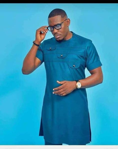 African Wear Styles For Men, Latest African Men Fashion, African Attire For Men, African Dresses Men, African Shirts For Men, African Dresses For Kids, Short African Dresses, Mens Fashion Wear, African Clothing For Men