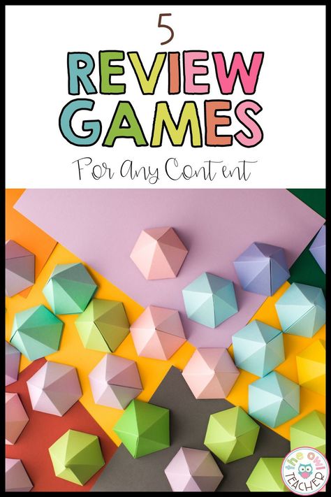 Games in the classroom? Yeah, why not! Classroom games are a great way to help students practice and review concepts that they have been learning and to keep them engaged! This blog post talks about 5 games that you can use in your elementary classroom that your students will love to help them review! Click through to learn more! Gaming In The Classroom, Gamify Your Classroom, Review Games For Elementary, Classroom Games Elementary, Games In The Classroom, Ela Games, Fun Classroom Games, Owl Teacher, Easy English