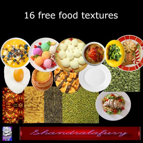 free food texture pack Food Texture, Texture Packs, Free Food, Sims 4, Texture, Drinks