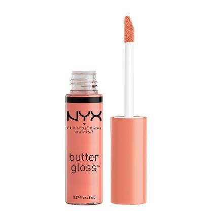 Best Makeup For Brown Eyes | POPSUGAR Beauty Nyx Gloss, Butter Lip Gloss, Nyx Butter, Nyx Butter Gloss, Butter Gloss, Glossier Lip Gloss, Best Lip Gloss, Mac Studio Fix, Lip Scrubs