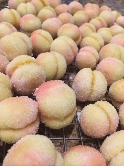 Italian Peach Cookies, Peach Cookies, Ring In The New Year, Be Merry, Put A Ring On It, Peaches, Fudge, Baked Goods, Cookie Recipes