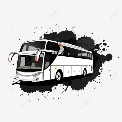 Public Transport Drawing, Truck Oleng, Mobil Bus, Vector Bus, Bus Picture, Bus Logo, Bus Illustration, Mobil Rc, Transport Illustration