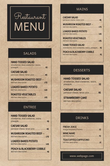 Restaurant Menus Aesthetic, Aesthetic Restaurant Menu Design, Vintage Restaurant Menu Design, Restaurant Menu Design Aesthetic, Menu Design Ideas Aesthetic, Patisserie Menu Design, Aesthetic Menu Template, Aesthetic Menu Design, Menu Aesthetic