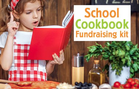 Pta Fundraising, Fun Fundraisers, Pta School, Cookbook Template, World Book Day, Make School, Book Day, Online Form, School Fundraisers