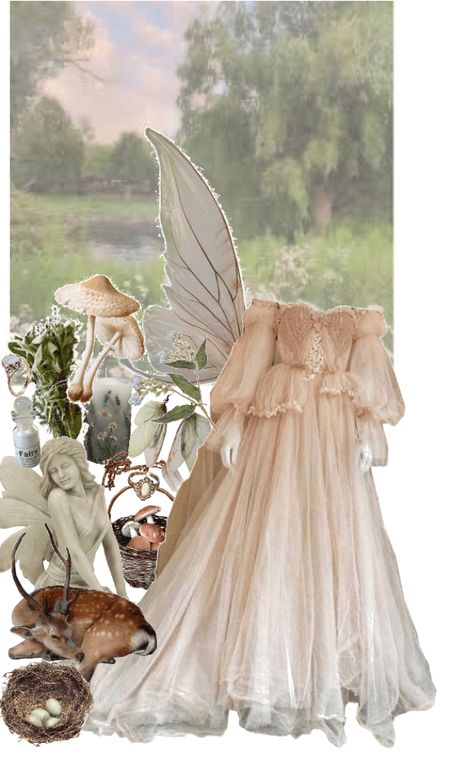 Disney Fairy Aesthetic, Faerie Aesthetic Clothes, Forest Fairy Aesthetic Clothes, Woodland Fairy Aesthetic, Pregnant Fairy, Forest Aesthetic Outfit, Fae Outfit, Fairy Aesthetic Clothes, Forest Fairy Aesthetic