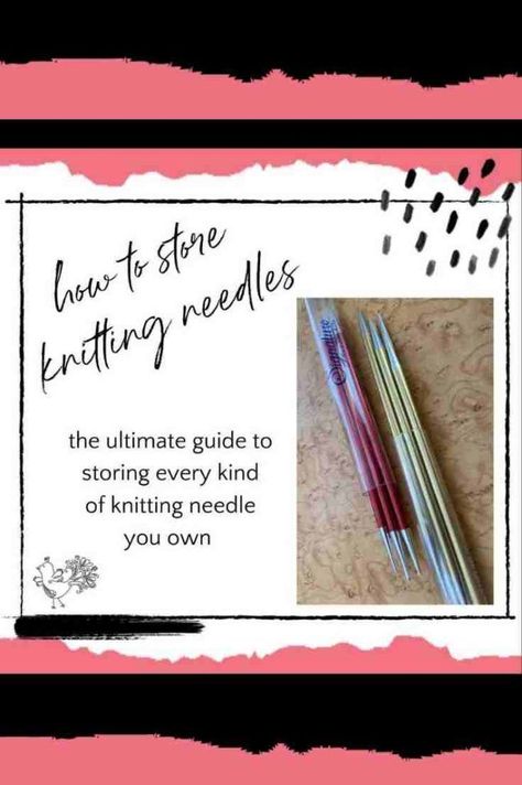 knitting needle storage and organization Organize Knitting Needles, Knitting Needle Organization, Crochet Hook Storage, Knitting Needle Storage, Needle Storage, Marly Bird, Yarn Box, Knitting Needle Case, Knitting Notions