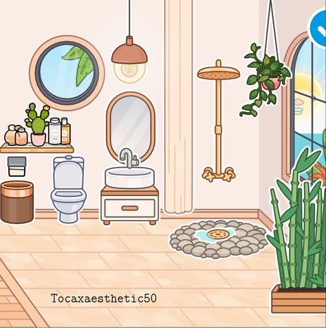 Toca Boca Bathroom Ideas Beach House, Toca Boca Room Ideas Romantic Beach House, Romantic Beach House Toca Boca Ideas, Toca Boca Romantic Beach House Ideas, Toca Boca Beach House Ideas, Simple Beach House, Cute Beach House, Aesthetic Beach House, Toca World Ideas