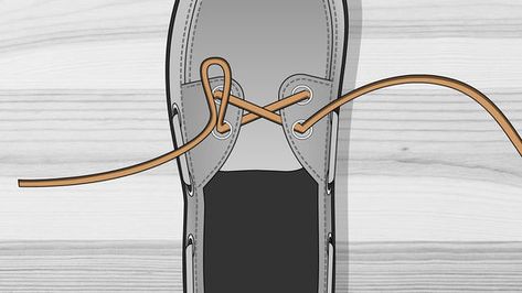 5 Ways to Tie Sperrys - wikiHow Lacing Techniques, Shoe Lacing, Shoe Lacing Techniques, Leather Shoe Laces, Pretty Shoes Sneakers, Tie Men, Tie Shoelaces, Men Style Tips, Locker Room