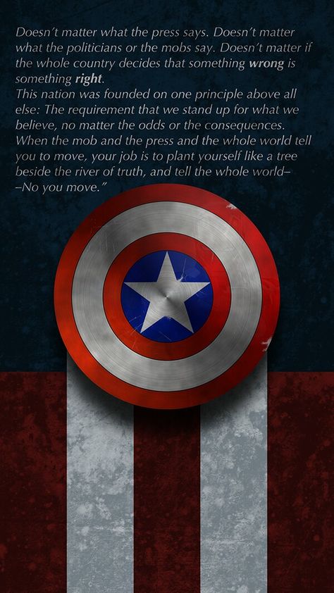 Captain America Shield Speech; Civil War Wallpaper by Cory W. Captain America Shield Wallpaper, Captain America Symbol, Captain America Shield, Super Soldier, Marvel Captain America, Blue Wallpapers, Captain America, Avengers, Spiderman