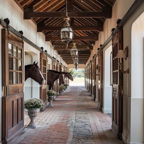 Luxury Horse Barns, Equine Stables, Equestrian Barns, House Improvement, Land Ownership, Cape Dutch, Dream Horse Barns, Dream Stables, Horse Barn Plans