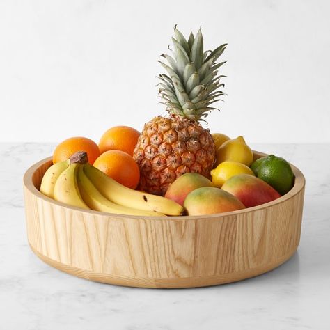 Fruit Bowl Display, Bowl Display, Large Fruit Bowl, Kitchen Clutter, Golden Wheat, Grilling Tips, Mark And Graham, Easter Shopping, Williams Sonoma