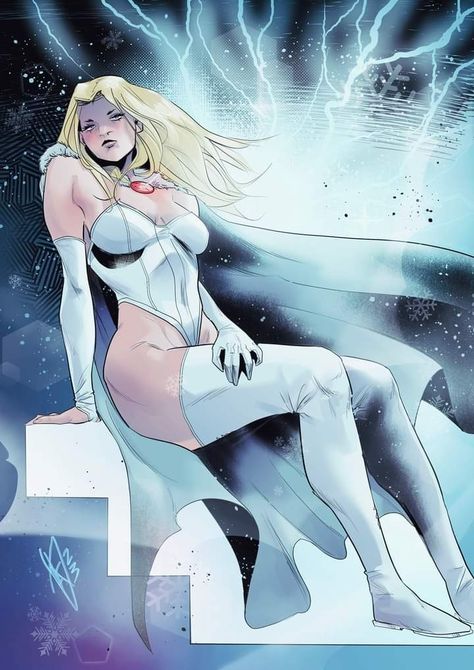 White Queen (Emma Frost) - X MEN Jean Grey Phoenix, The White Queen, Emma Frost, Marvel Girls, Super Luxury Cars, Marvel Women, White Queen, Anime Dragon Ball Super, Comic Panels