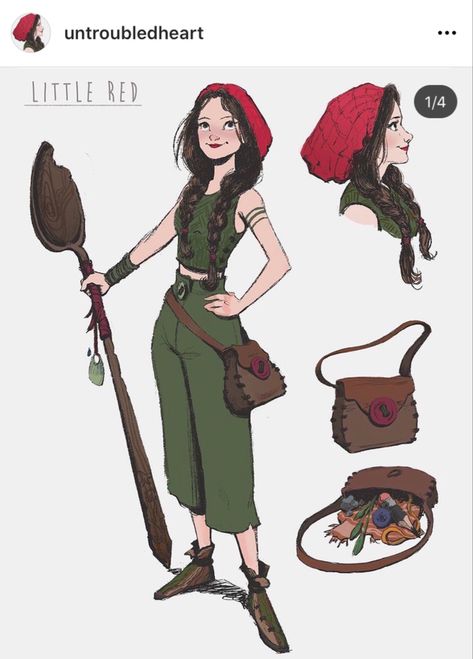 Hood Character Design, Main Character Design, Hood Character, Instagram Concept, Illustrators On Instagram, Visual Development, Little Red Riding Hood, Personal Project, Robin Hood