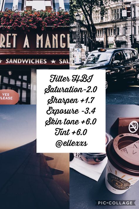 Pinterest: @startariotinme ☾ Vsco City Filter, Hb1 Vsco Filter, Vscocam Filters, Vsco Hacks, Vsco Effects, Vsco Themes, Vsco Tutorial, Food Photography Tutorial, Vsco Cam Filters