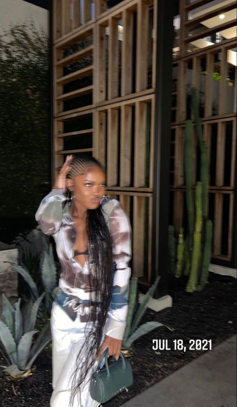 Ryan Destiny Braids, Rich Vibes, Ryan Destiny, Braided Cornrow Hairstyles, Fashion Goals, I Love Me, Girl Attitude, Star Cast, Holiday Hairstyles