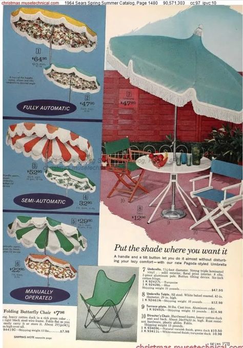 Outdoor Patio Furniture Ideas, Outdoor Furniture Inspiration, Advertising Inspiration, Vintage Outdoor Furniture, 1950s Home Decor, Patio Outdoor Furniture, 1950s House, Directors Chair, Patio Furniture Ideas