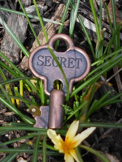 . Beautiful Gates, Magical Cottage, Tea Party Garden, Magical Garden, Key To My Heart, Gorgeous Gardens, Cottage Garden, Bottle Opener Wall, Secret Garden